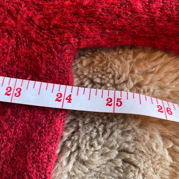 Ricki's Red Blend Tunic Sweater, Size L - Picture 6 of 11